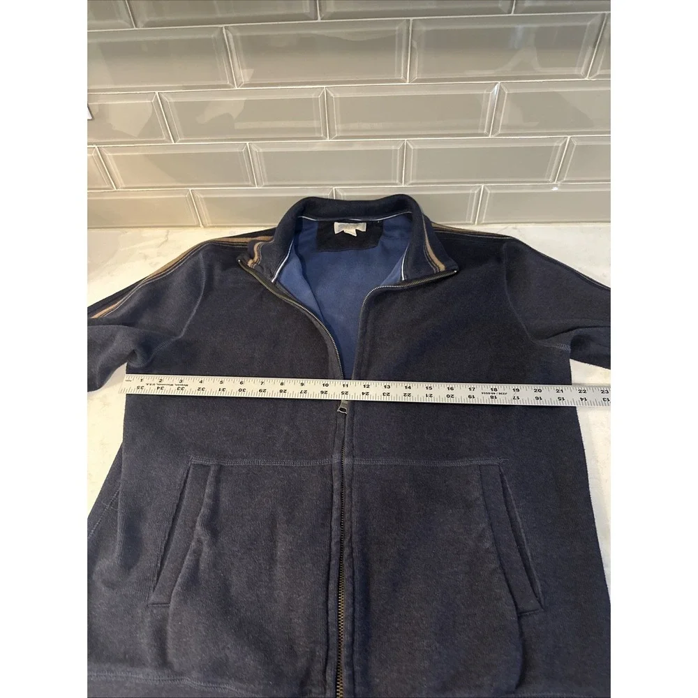 Banana Republic Men's Lg Dark Blue Jacket -‎ Smart Casual Everyday Lightweight